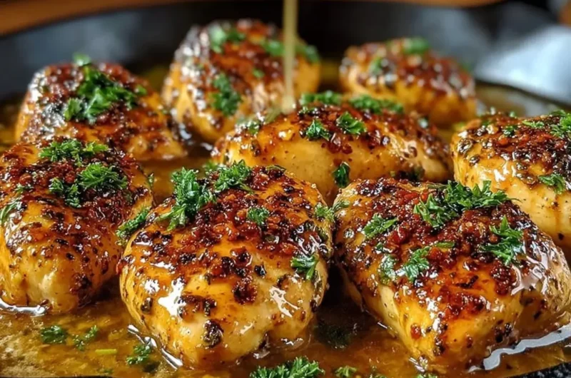 Copycat Texas Roadhouse Butter Chicken Skillet